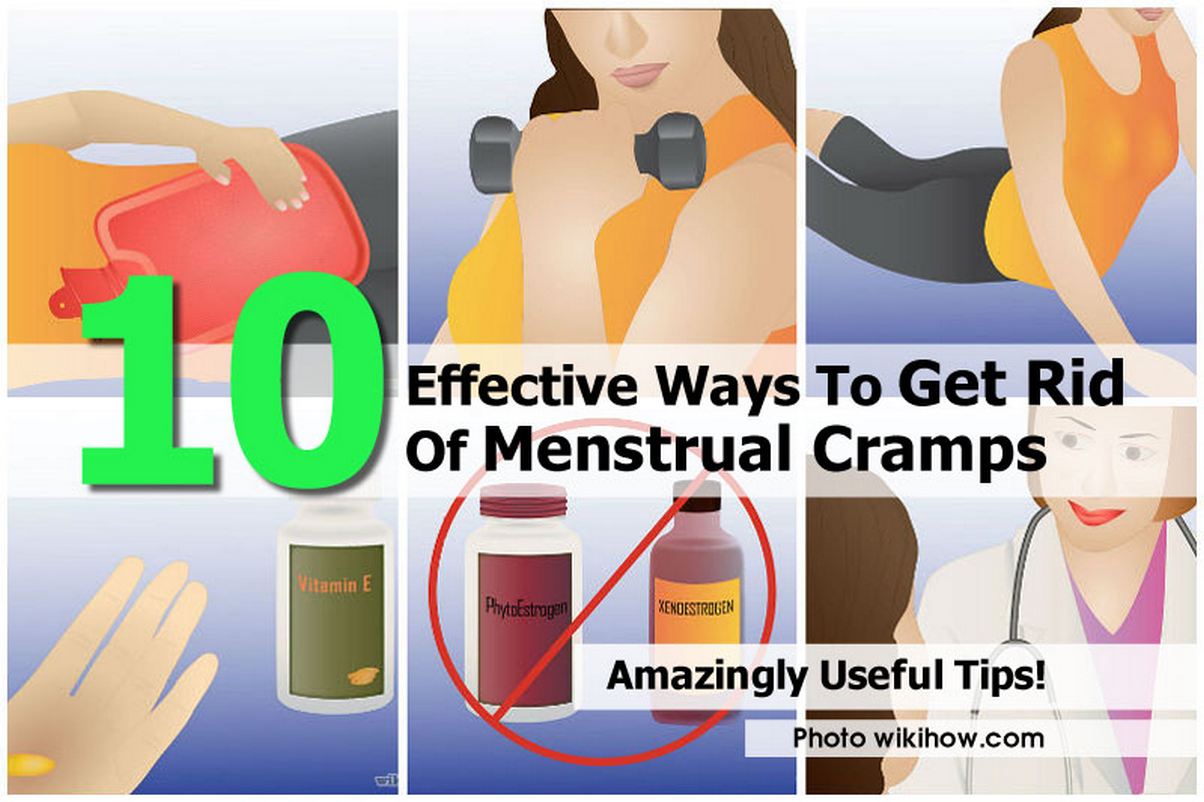 10 Effective Ways To Get Rid Of Menstrual Cramps