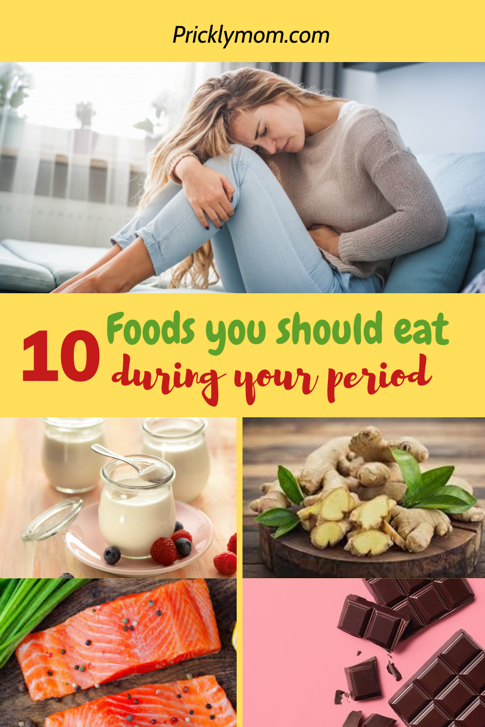 10 foods to eat during your period and some to avoid
