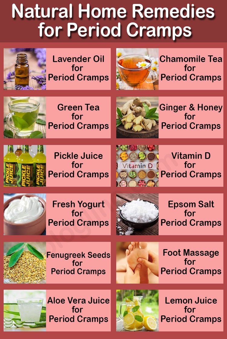 12 Best Natural Home Remedies for Period Cramps