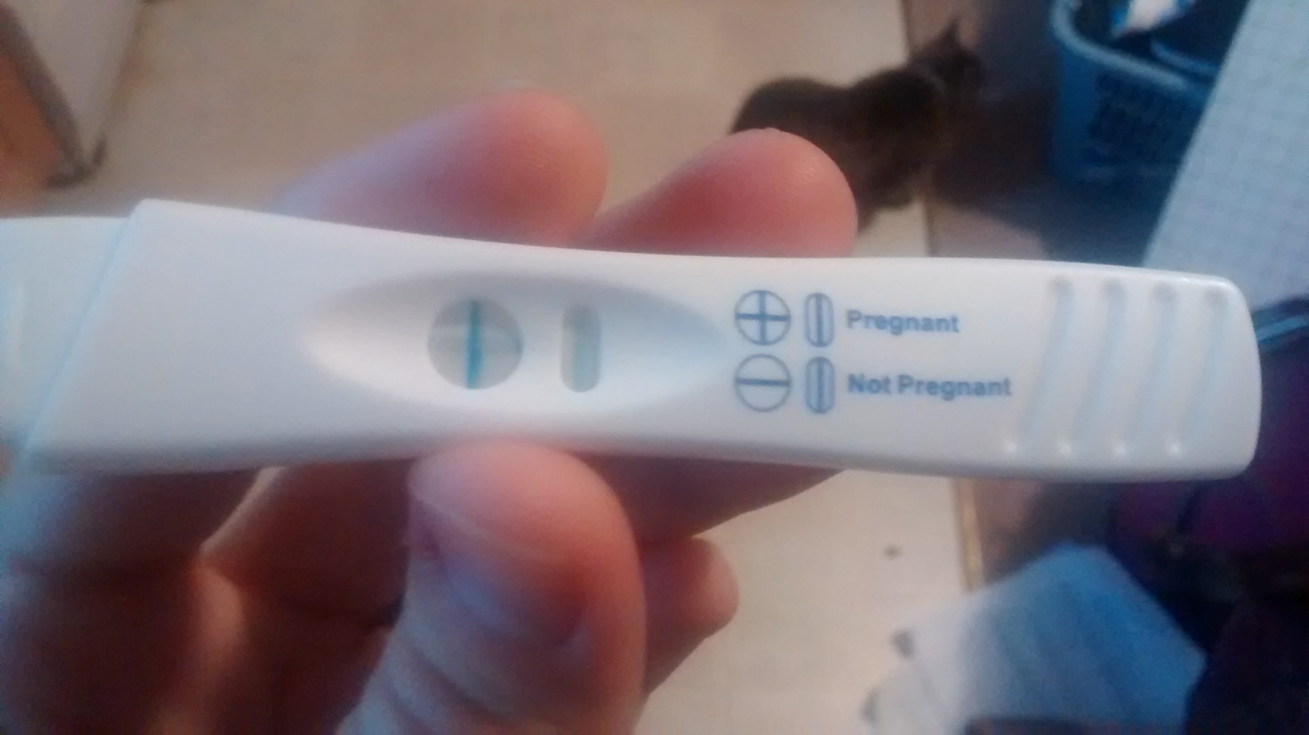 15 days late for my period and i tested againoh my goodness!