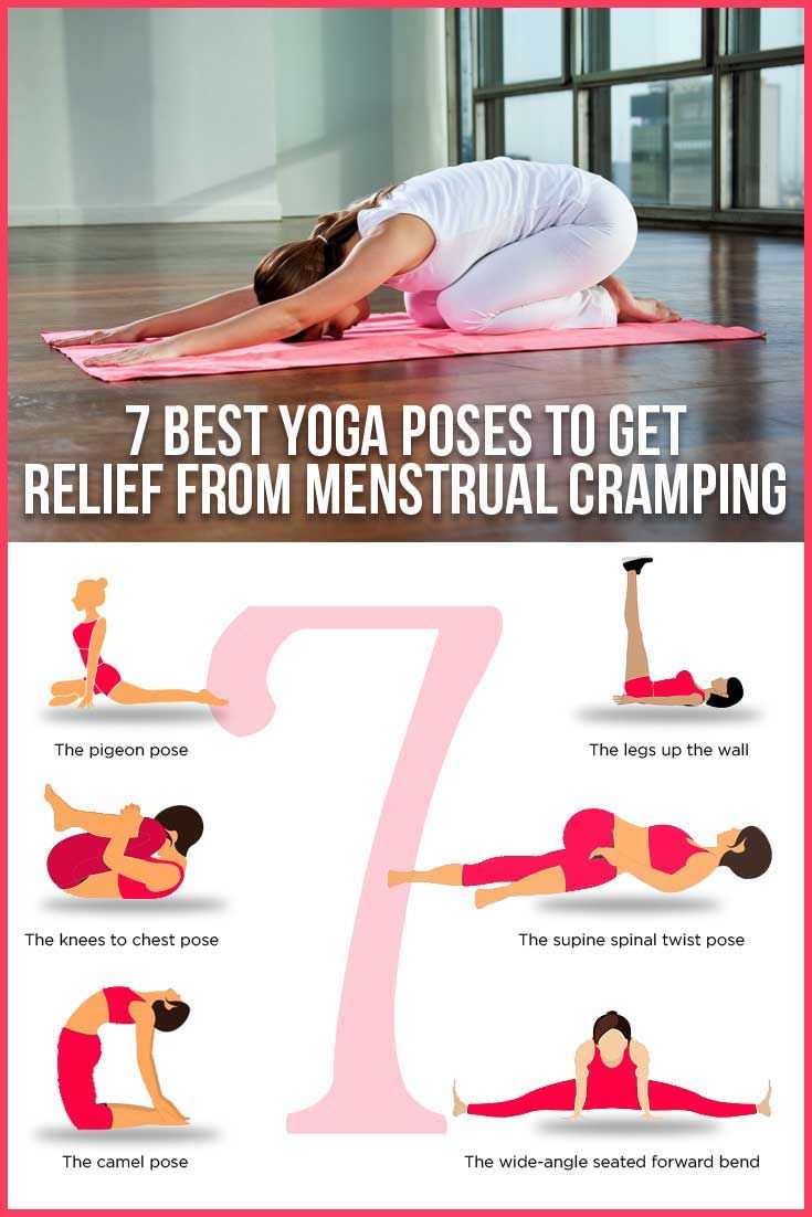 7 Best Yoga Poses To Get Relief From Menstrual Cramping