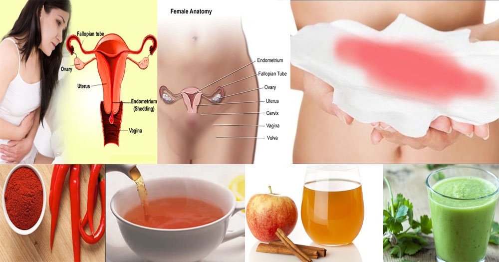 8 Effective Home Remedies to Stop Heavy Menstrual Bleeding ...