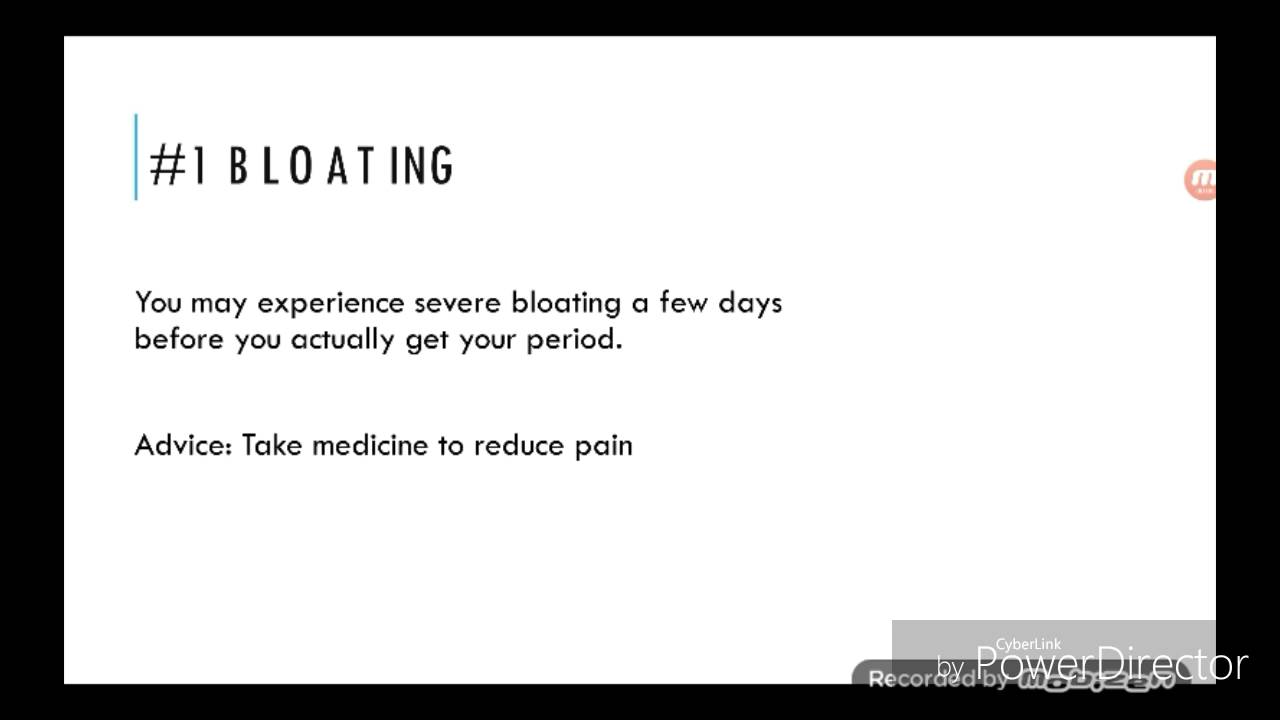 8 Signs Your Period is Coming
