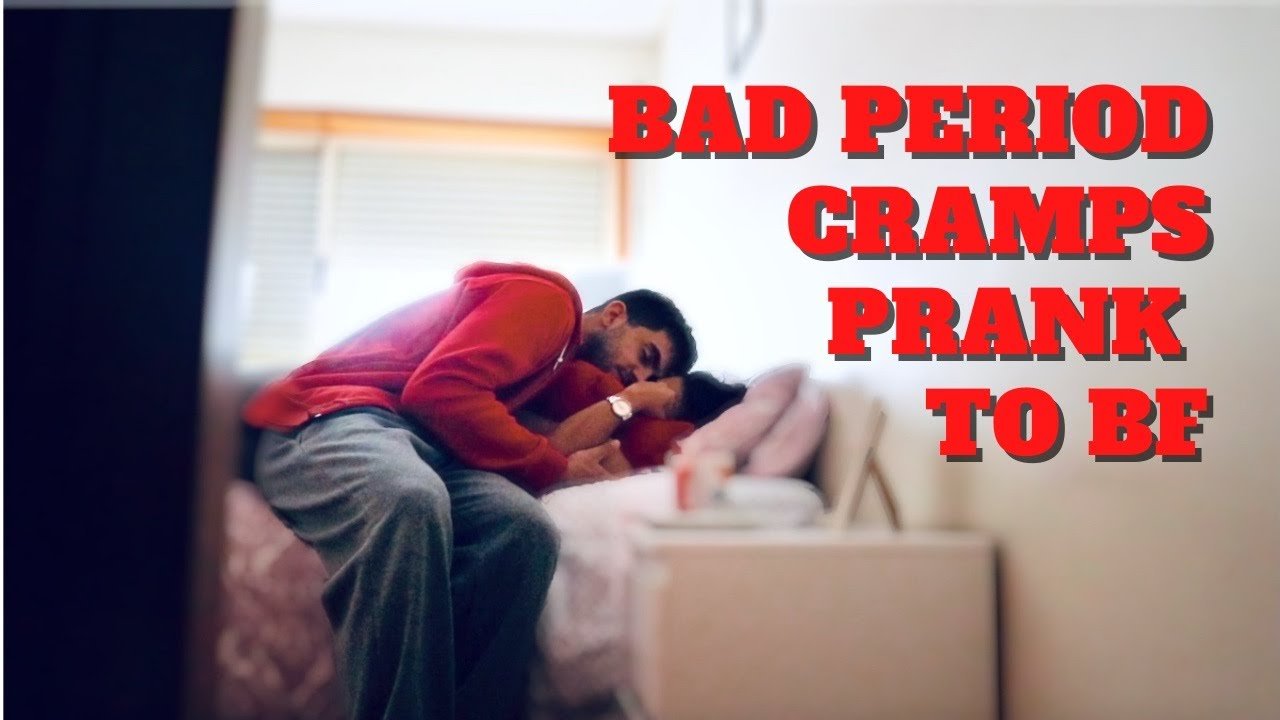Bad Period cramps PRANK to see how he reacts! *Cute ...