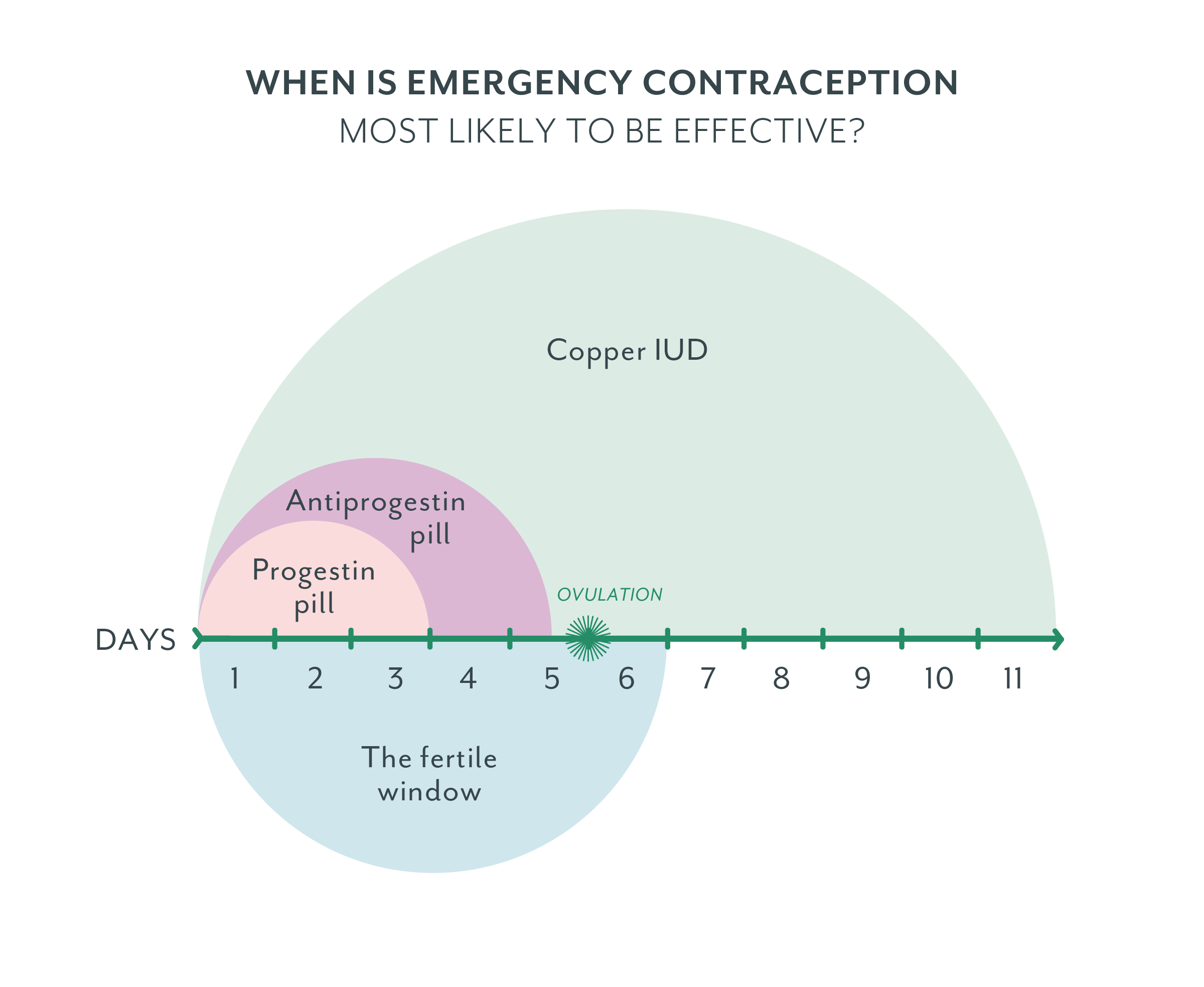 Emergency contraception: When its most effective