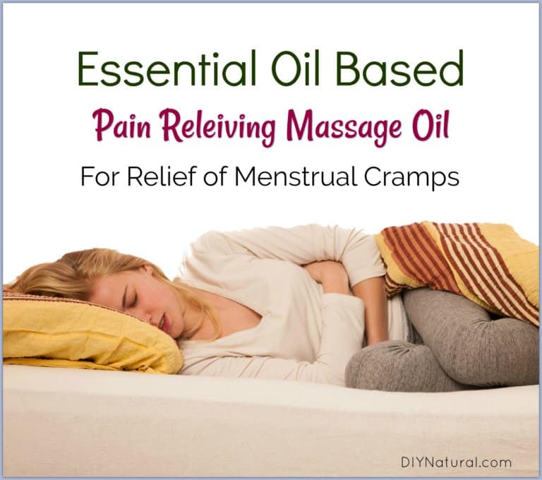 Essential Oils for Menstrual Cramps: Massage Oil Recipe for Cramp Relief