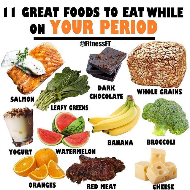 Food to eat during your #period #nutrition