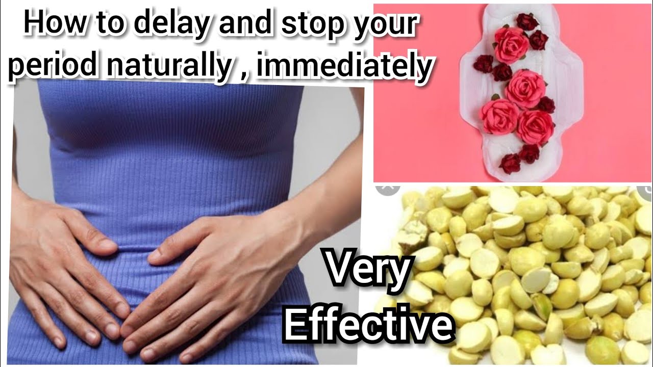 How to Dealy periods naturally