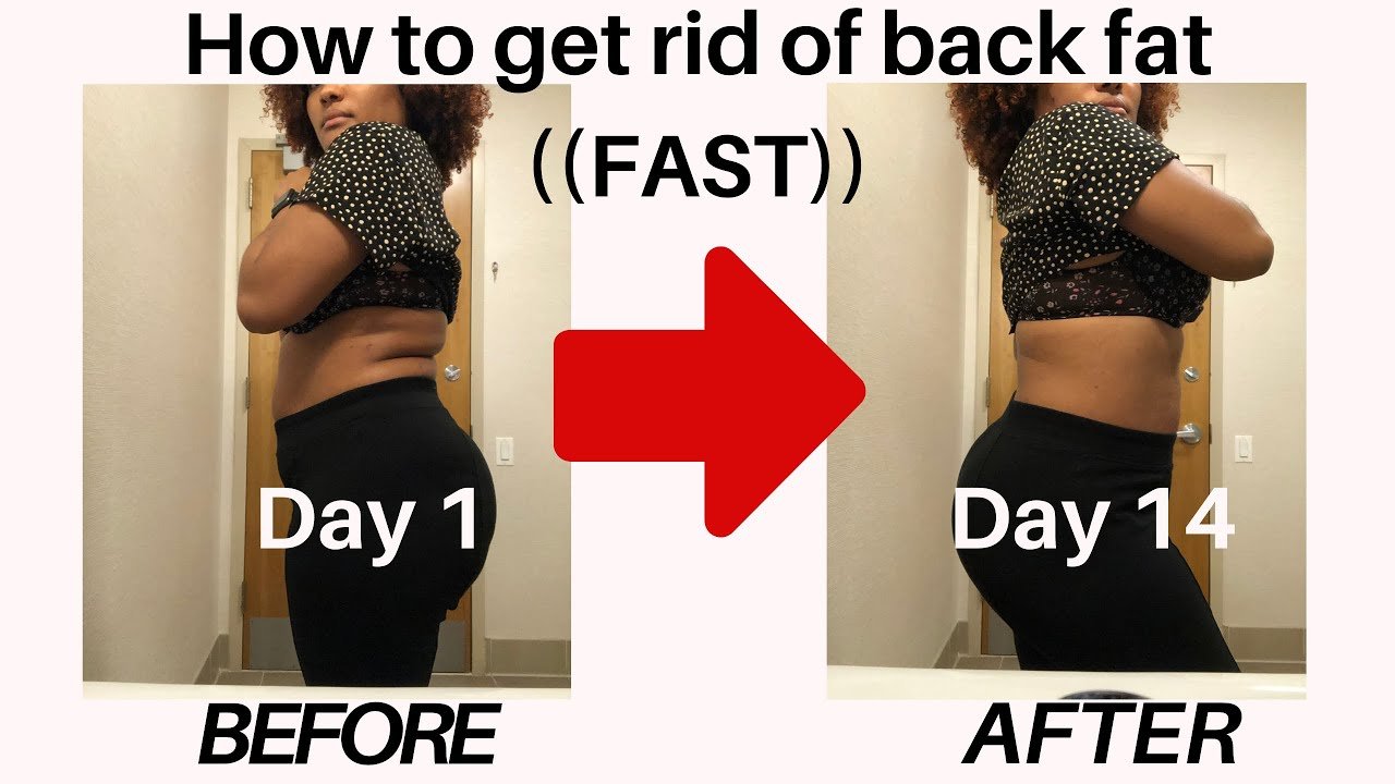 How to lose back fat in 2 weeks