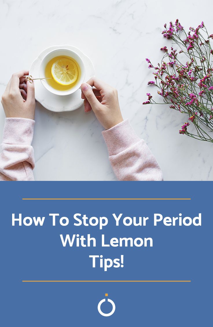 How To Slow Down The Blood Flow Of Your Period ...