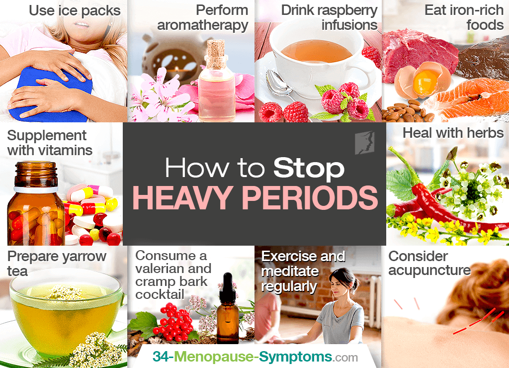 How to Stop Heavy Periods: 10 Natural Remedies