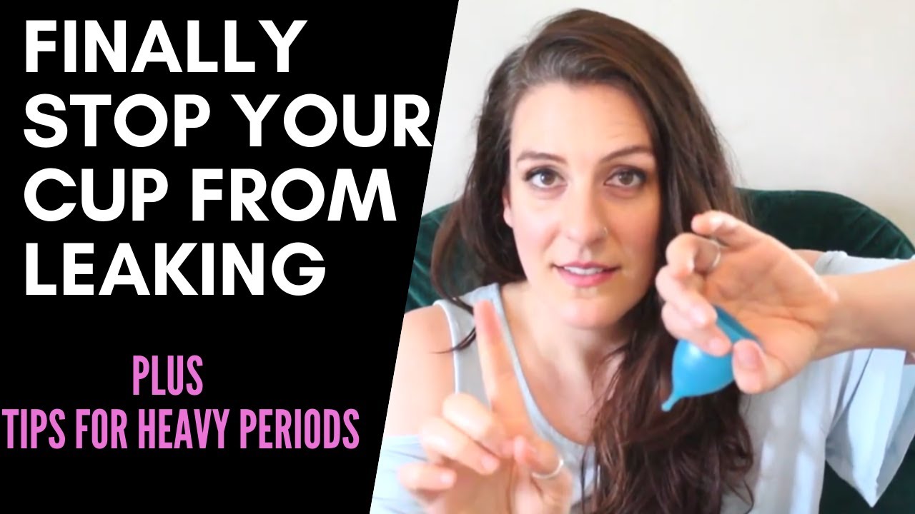 HOW TO STOP YOUR MENSTRUAL CUP FROM LEAKING / How to insert a menstrual ...