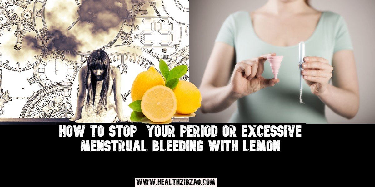 How to stop your period or excessive menstrual bleeding ...