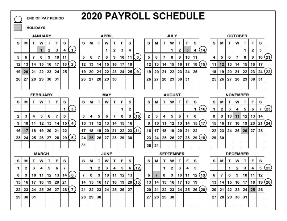 Ibc Pay Period Calendar 2021