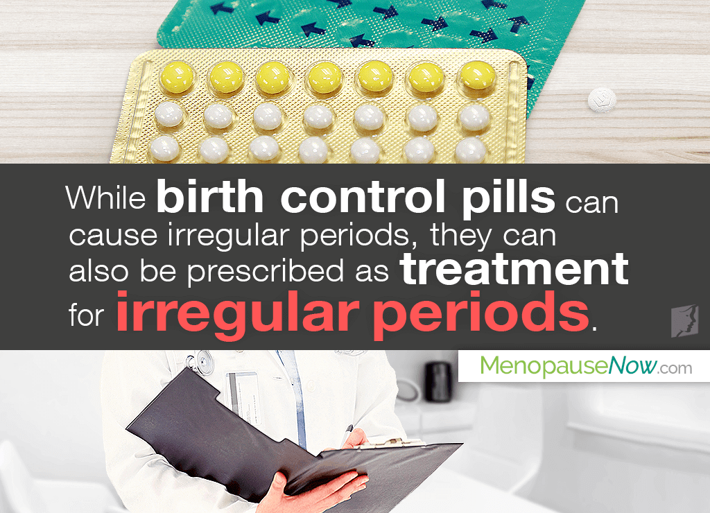 Irregular Periods and Birth Control Pills