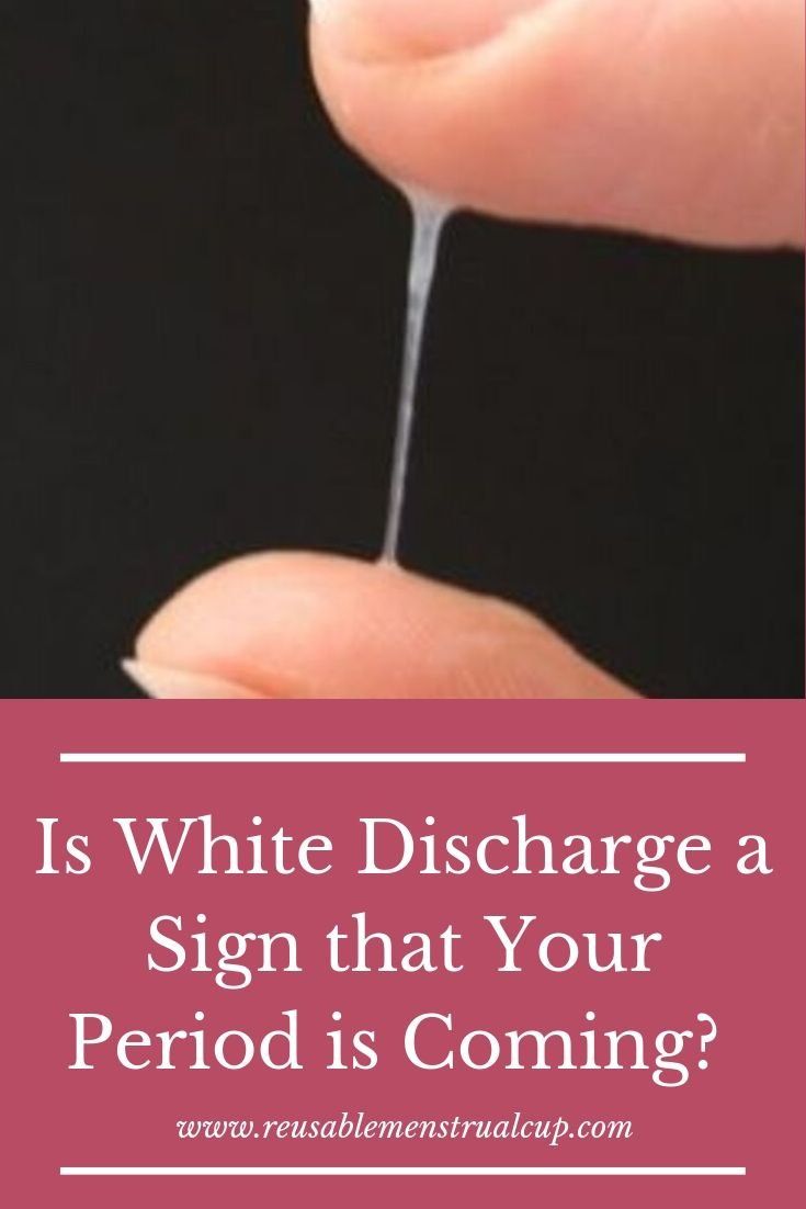 Is white discharge during your menstrual cycle a sign that ...