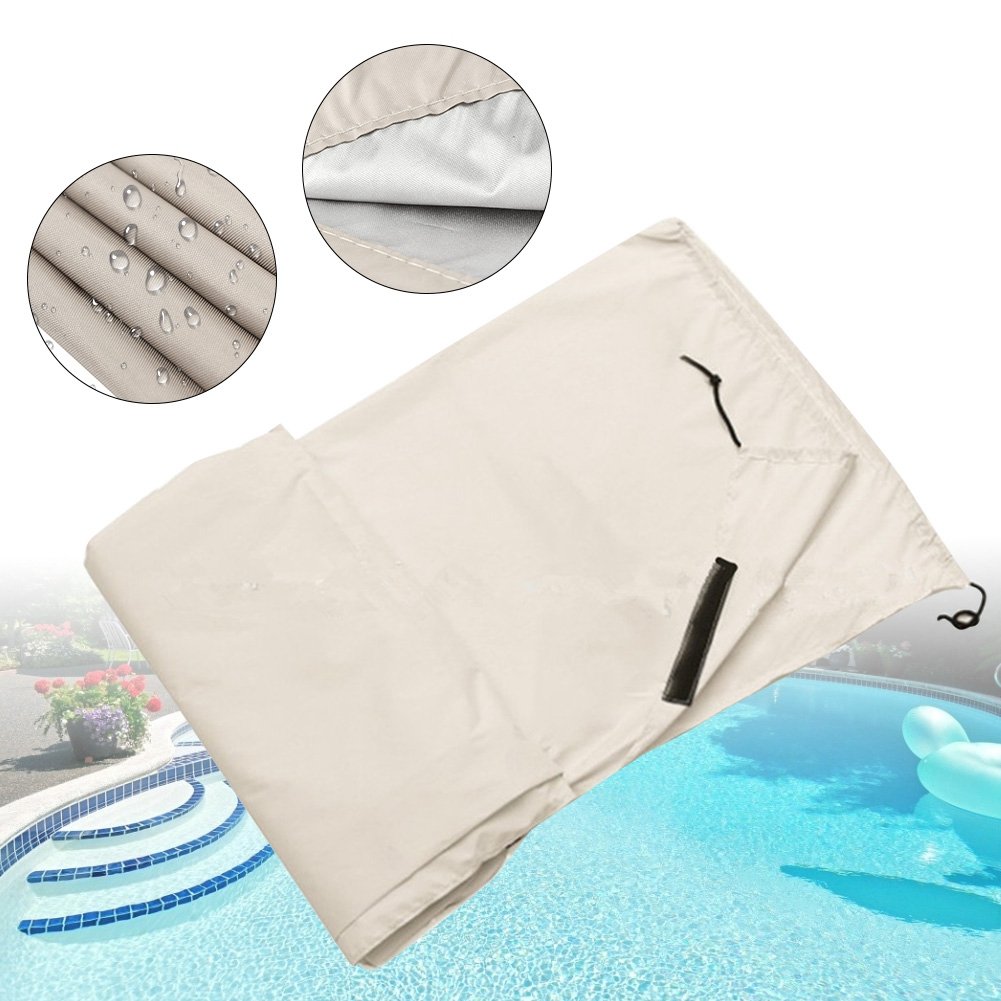 Kritne Cover, Beige Open Air Swimming Pool Roll Cover ...