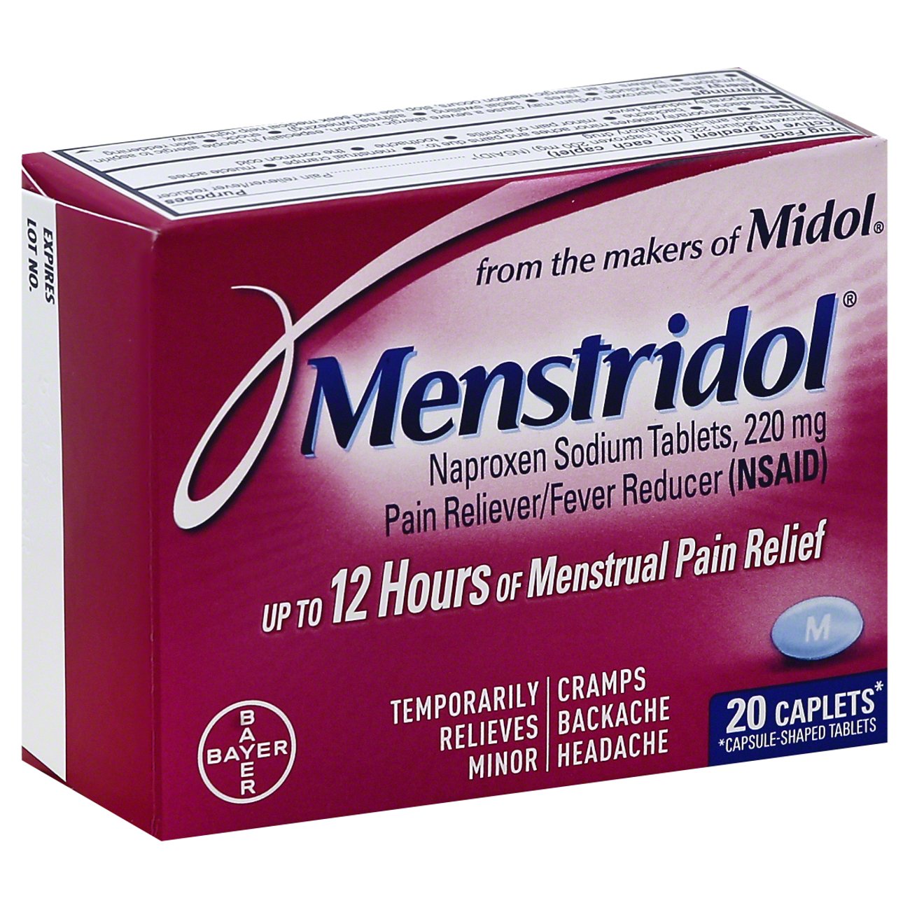 Menstridol Menstrual Pain Reliever Caplets