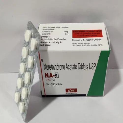 Norethindrone Acetate Tablets, For Clinic, Packaging Type: Box, Rs 600 ...
