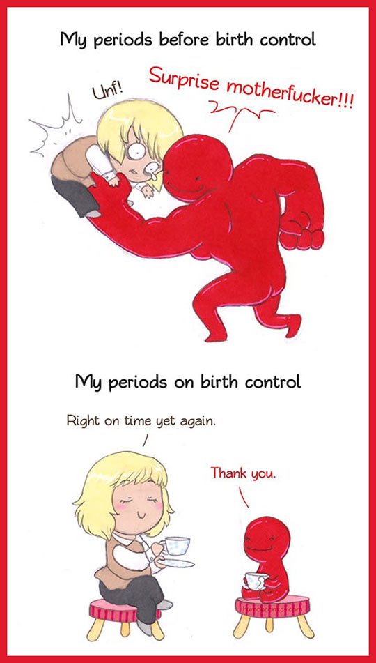 Periods and birth control