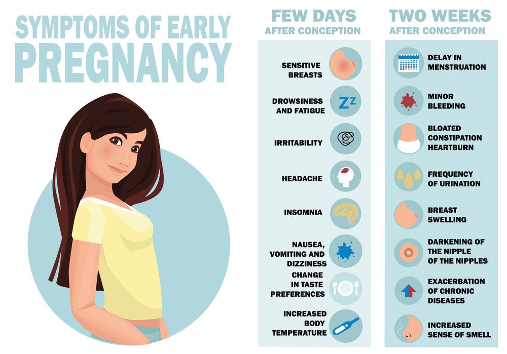 Pregnancy Symptoms Before Your Missed Period / First Signs Of Pregnancy ...