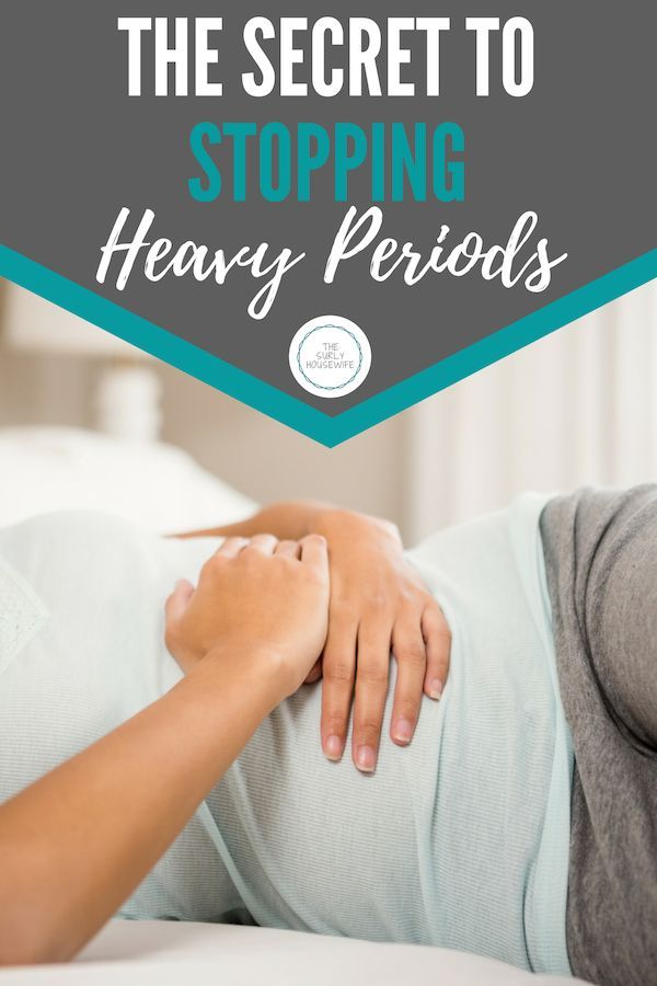 The Secret to Stopping Heavy Periods