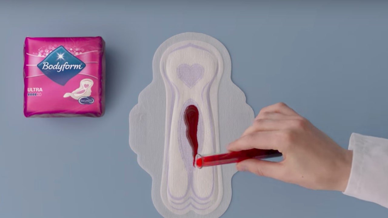 This Commercial Actually Shows Period Blood for the First ...