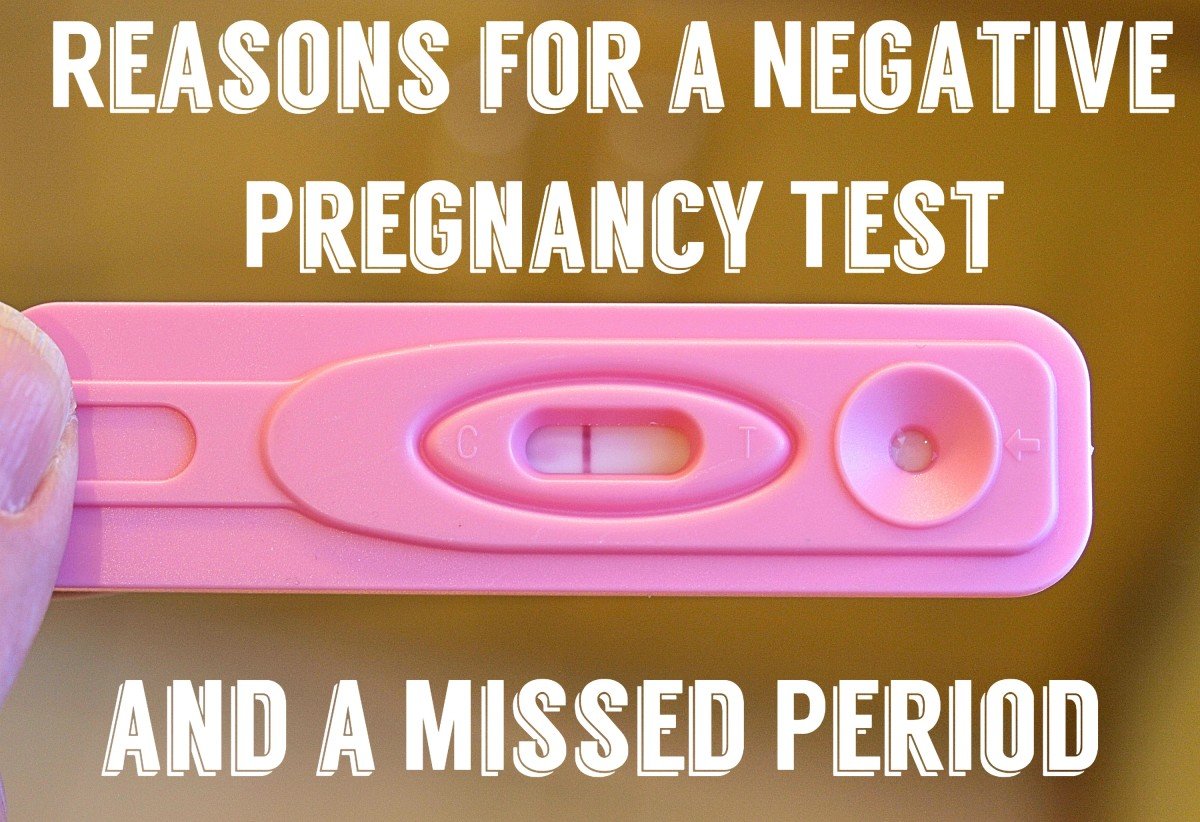 Week late period negative pregnancy test and no symptoms ...