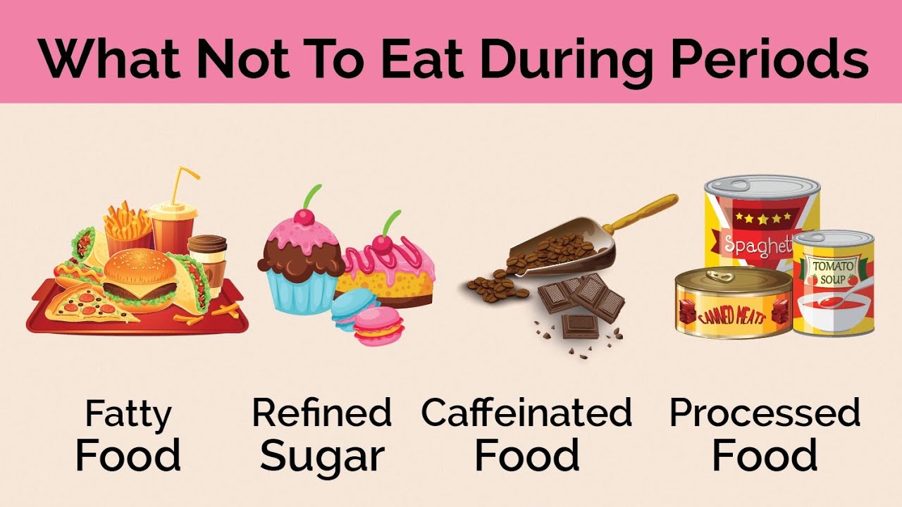 What Not To Eat During Periods ll Foods To Avoid When You