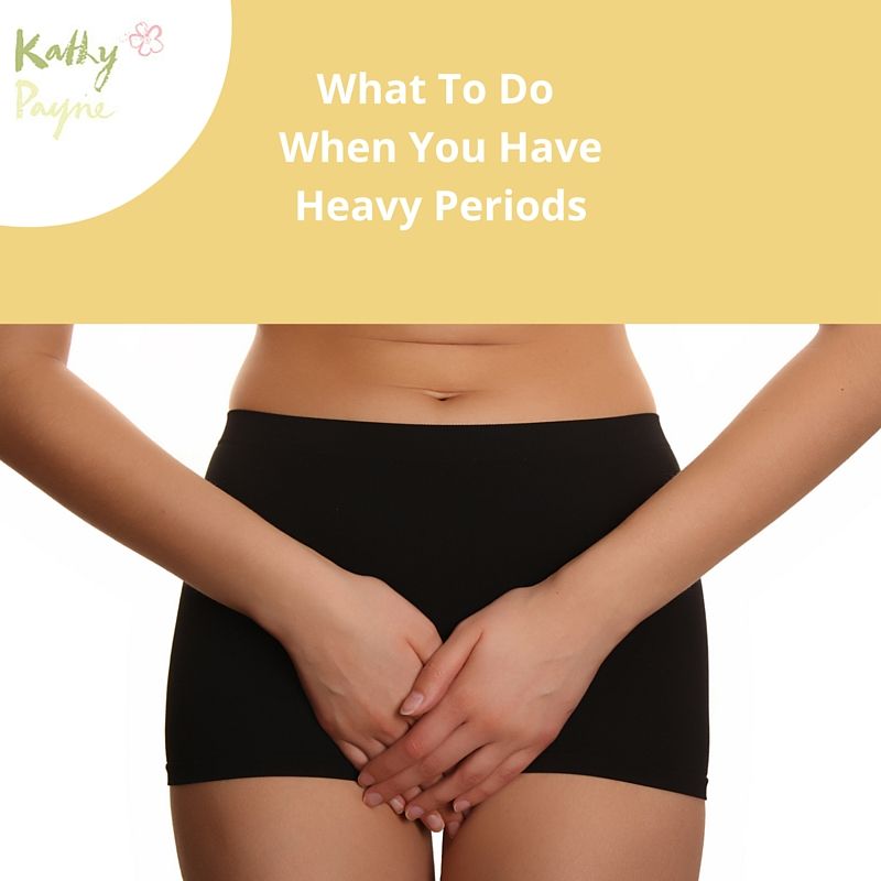 What To Do When You Have Heavy Periods