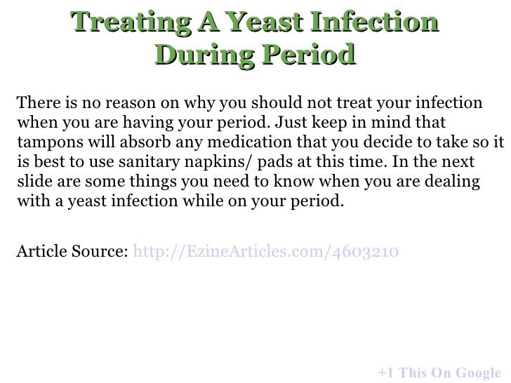 Yeast Infection Period